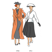 Mode, 1930 - 1950